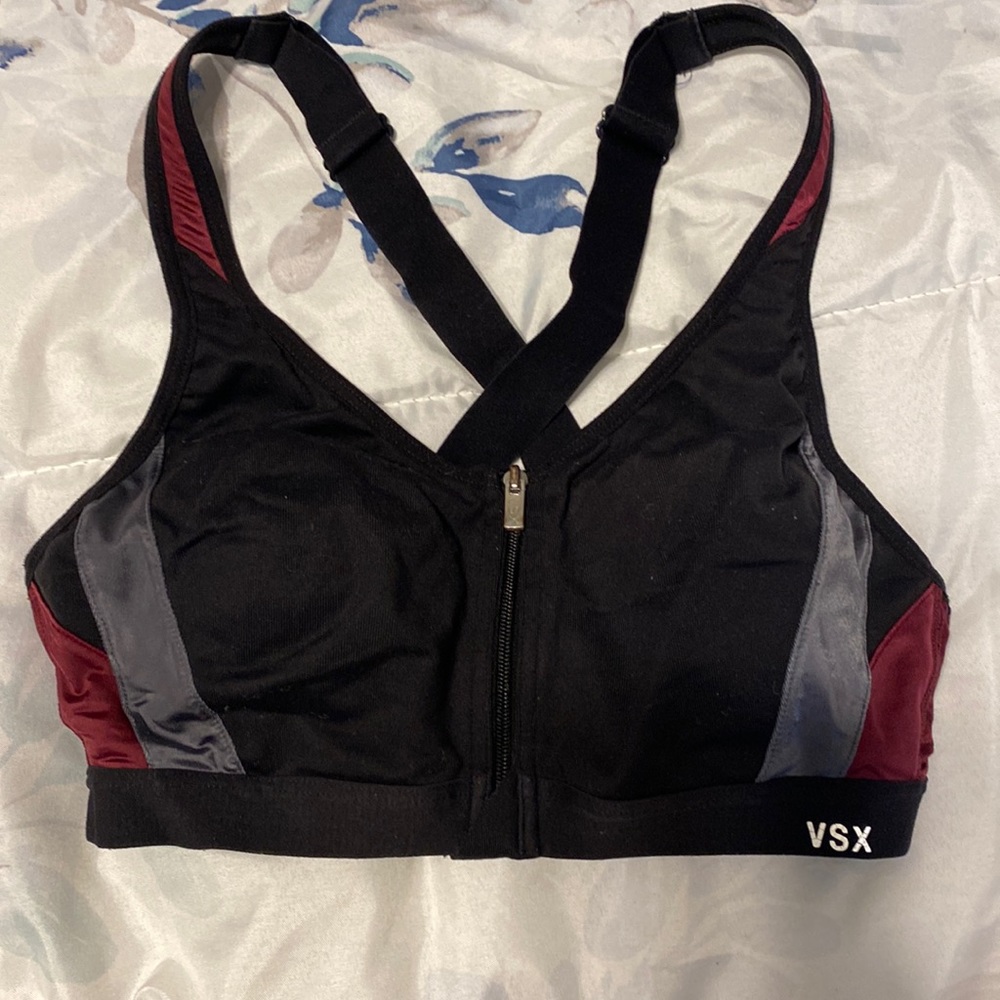 Victoria’s Secret zip up sports bra
